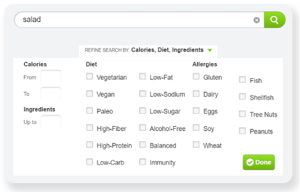 Edamam - Food Database API, Nutrition API and Recipe API